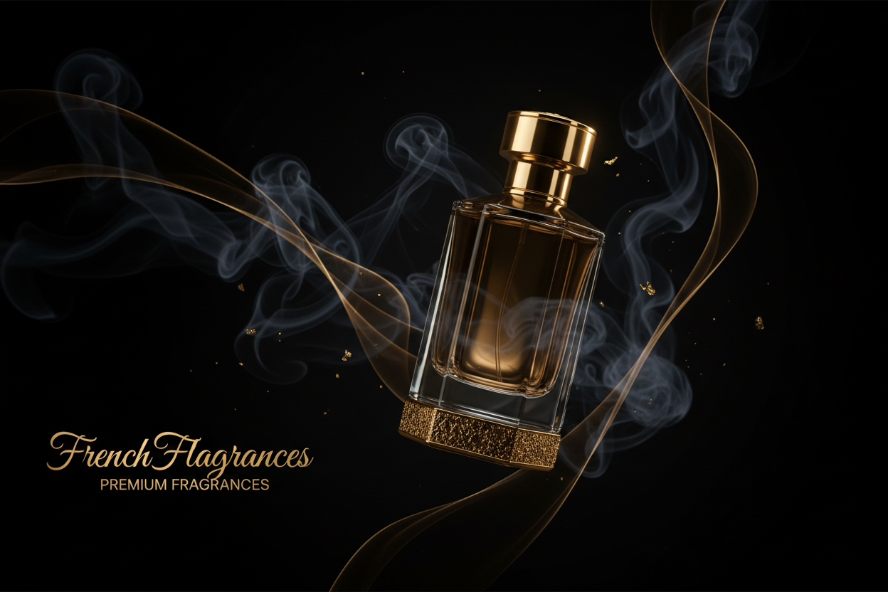 FrenchFlagrances Dark Luxury Hero Banner