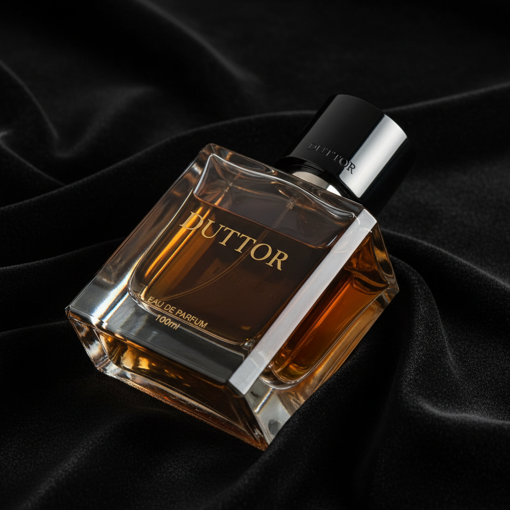 DUTTOR fragrance close-up editorial shot